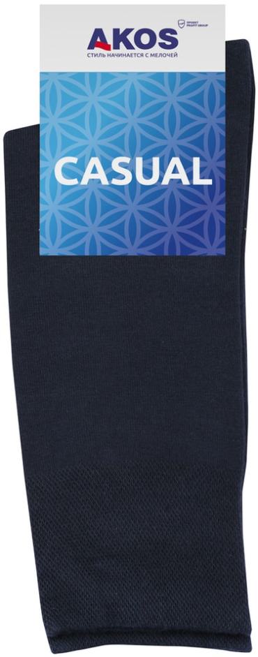 Носки мужские Akos Casual синий р27-29 250₽