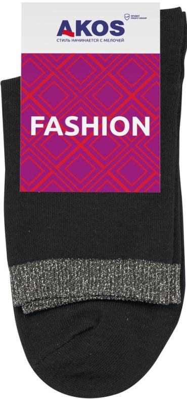 Носки женские Akos Fashion черный р21-23 222₽