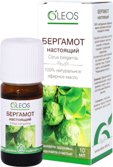 Масло эфирное Oleos Бергамот 10мл 354₽