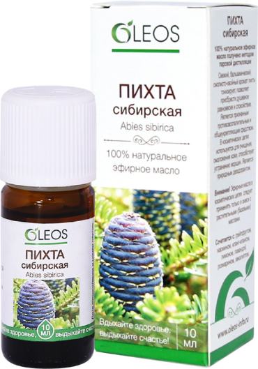 Масло эфирное Oleos Пихта сибирская 10мл 277₽