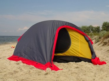 Палатка Tramp Sarma 2 V2 серая фото 2 18500₽