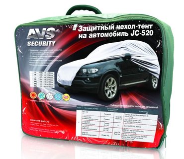 Защитный чехол-тент на джип AVS JC-520 2XL 508х196х152см водонепроницаемый 4990₽