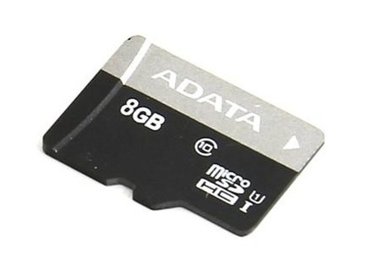 Карта памяти ADATA 8Gb HC с переходником SD 490₽