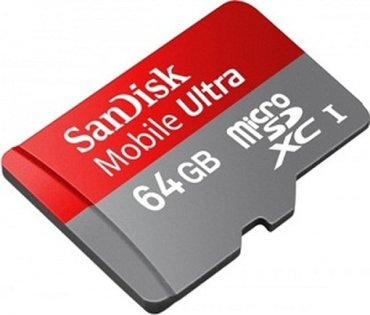 Карта памяти SanDisk MicroSD 64GB XC1 1790₽
