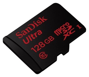Карта памяти SanDisk microSDHC 128Gb Class10 Ultra UHS-I 2690₽