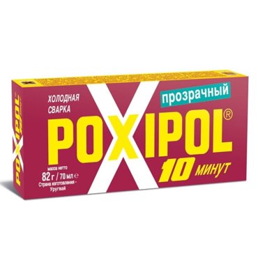 Холодная сварка универсальная Poxipol 70 мл прозрачная 00269 1728₽
