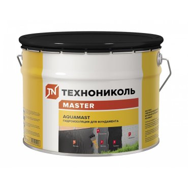 Мастика Технониколь Aquamast битумная 10 кг 420915 2520₽