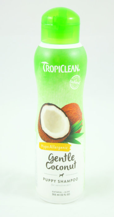 Шампунь для кошек и собак Tropiclean Hypo Allergenic гипоаллергенный для щенков и котят 355 мл 714₽