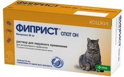 Прочее Фиприст Спот-он капли на холку 1 пипетка 295₽