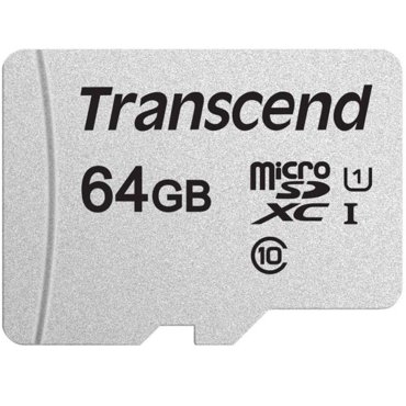 Карта памяти Transcend MicroSD 64GB UHS-I U1 TS64GUSD300S-A 890₽