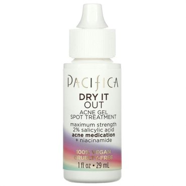 Pacifica Dry It Out Гель для лечения пятен от прыщей максимальная сила 1 жидкая унция 29 мл 1820₽