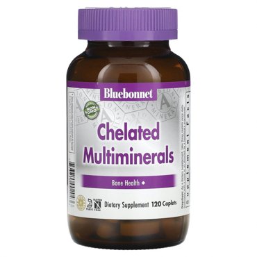 Bluebonnet Nutrition Хелатные мультиминералы высокой эффективности 120 капсул 4710₽