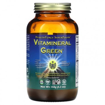HealthForce Superfoods Витаминный зеленый 150 г 53 унции 5740₽