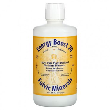 Morningstar Minerals Energy Boost 70 фульвое минералы 32 жидких унции 946 мл 4630₽