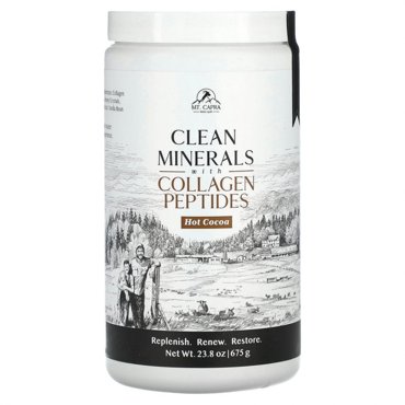 Mt Capra Clean Minerals с пептидами коллагена горячее какао 675 г 238 унции 6320₽
