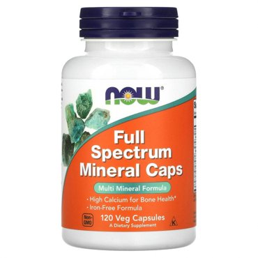 NOW Foods Минеральные капсулы Full Spectrum 120 растительных капсул 2390₽