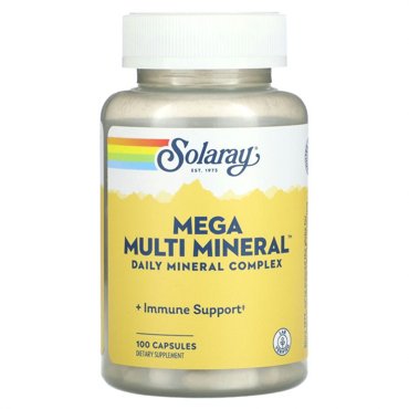 Solaray Mega Multi Mineral 100 капсул 1780₽