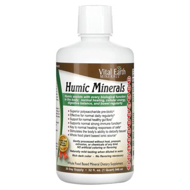 Vital Earth Minerals Гуминовые минералы 946 мл 32 жидких унции 6940₽