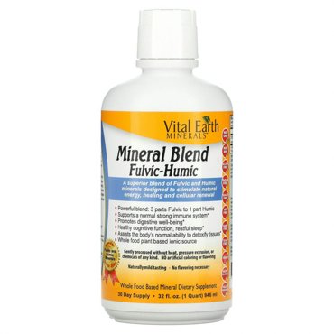 Vital Earth Minerals Смесь фульвовых и гуминовых минералов 32 жидкие унции 946 мл 6840₽