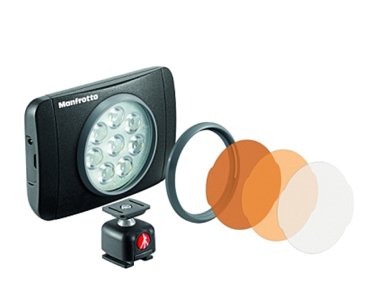 Накамерный свет Manfrotto MLUMIEMU-BK LED Lumie Muse 6365₽