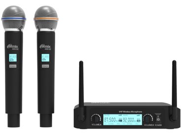 Радиосистема Ritmix RWM-222 Black 2821₽