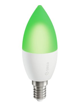 Лампочка Sber C37 Е14 55W 470Lm Wi-Fi SBDV-00020 686₽