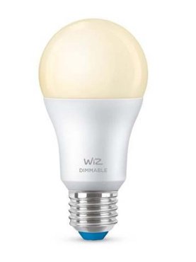 Лампочка Wiz A60 E27 8W 220-240V 2700K 806Lm Wi-Fi 929002450202 420₽