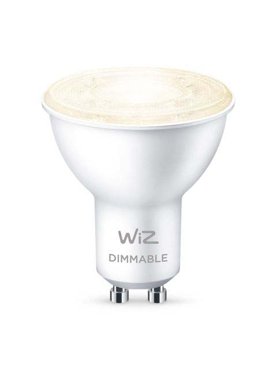 Лампочка Wiz GU10 47W 220-240V 2700K 345Lm Wi-Fi 929002448102 426₽