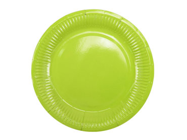 Набор бумажных тарелок Пати Бум 18cm 6шт Green 6056445 61₽