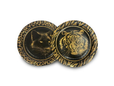 Набор бумажных тарелок Пати Бум Wild Party 23cm 6шт 6073619 61₽