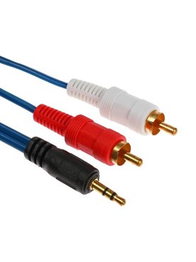 Аксессуар Luazon KDGN-013 Jack 35M - 2xRCAM 15m Blue 1509731 67₽