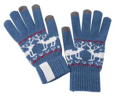 Теплые перчатки для сенсорных дисплеев Проект 111 Raindeer Blue 279540 293₽