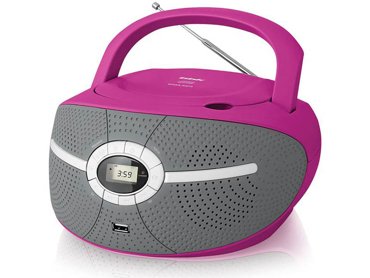 Магнитола BBK BX195U Pink 2220₽