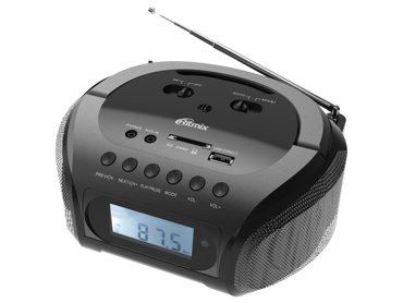 Магнитола Ritmix RBB-020BT Black 1660₽