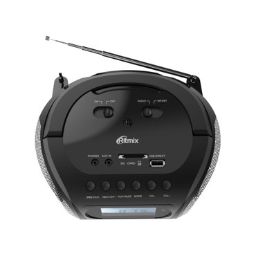 Магнитола Ritmix RBB-020BT Black фото 3 1660₽