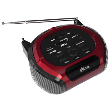 Магнитола Ritmix RBB-100BT фото 2 1171₽