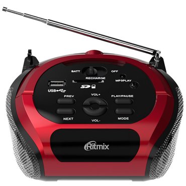 Магнитола Ritmix RBB-100BT фото 3 1171₽