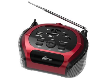Магнитола Ritmix RBB-100BT 1171₽