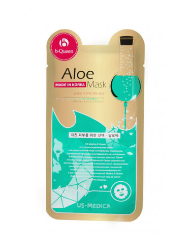 Маска для лица US Medica Aloe Mask 2407 156₽