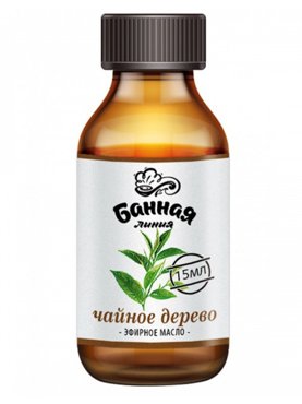 Масло эфирное Банная линия Чайное дерево 15ml 11-481 108₽