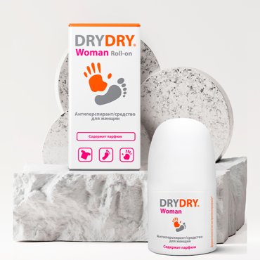 DRY DRY Антиперспирант Woman Roll-on 50 мл 1035₽