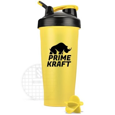 Prime Kraft Шейкер спортивный желтый 429₽