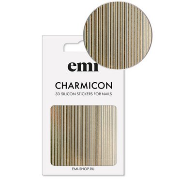 EMI 3D-стикеры Charmicon 117 Линии золото 70₽