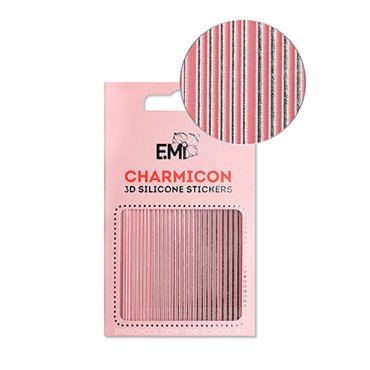 EMI 3D-стикеры Charmicon 118 Линии серебро 70₽