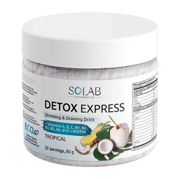 Solab Напиток для похудения Detox Effect тропический коктейль 80 г 932₽