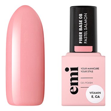 EMI База EMiLac Fiber 8 Pastel Salmon 1250₽
