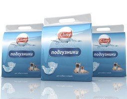 Cliny Подгузники Клини для животных 900₽
