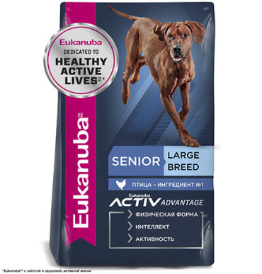 Eukanuba Mature Senior Large Breed Сухой корм Эукануба для пожилых собак Крупных пород с Курицей 7629₽