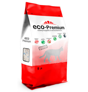 Eco Premium Blue Наполнитель Эко Премиум Блю для кошачьего туалета Древесный Сосна Без ароматизатора 510₽