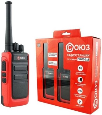 Радиостанция Союз Союз 1х2шт Red 3999₽